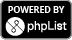 powered by phpList 3.3.9, © phpList ltd